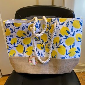 Lemon Beach Tote